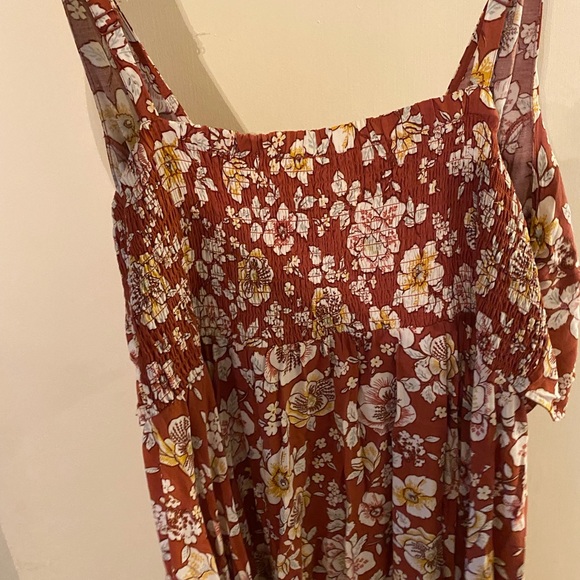 Rustic mid-length Summer dress - Picture 2 of 2